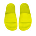 Balenciaga Chuncky Pool Slides in Acid Lime