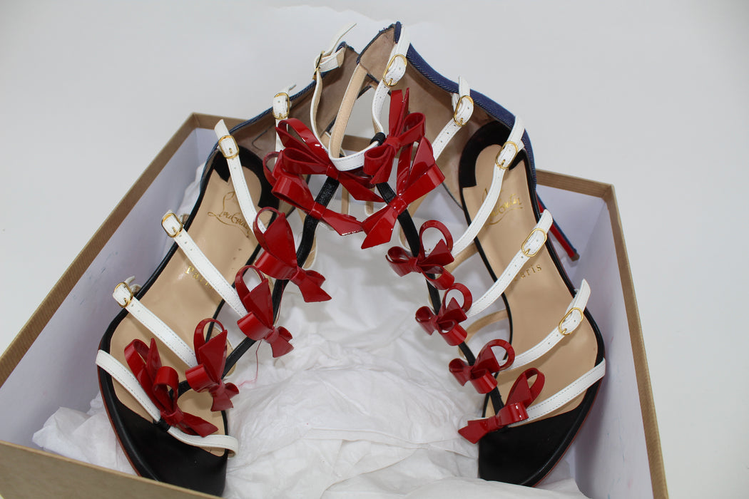 CHRISTIAN LOUBOUTIN GIRLISTRAPPI 100MM - LuxurySnob