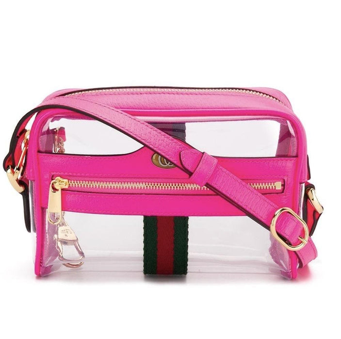 Gucci Mini Ophidia Transparent Crossbody Bag