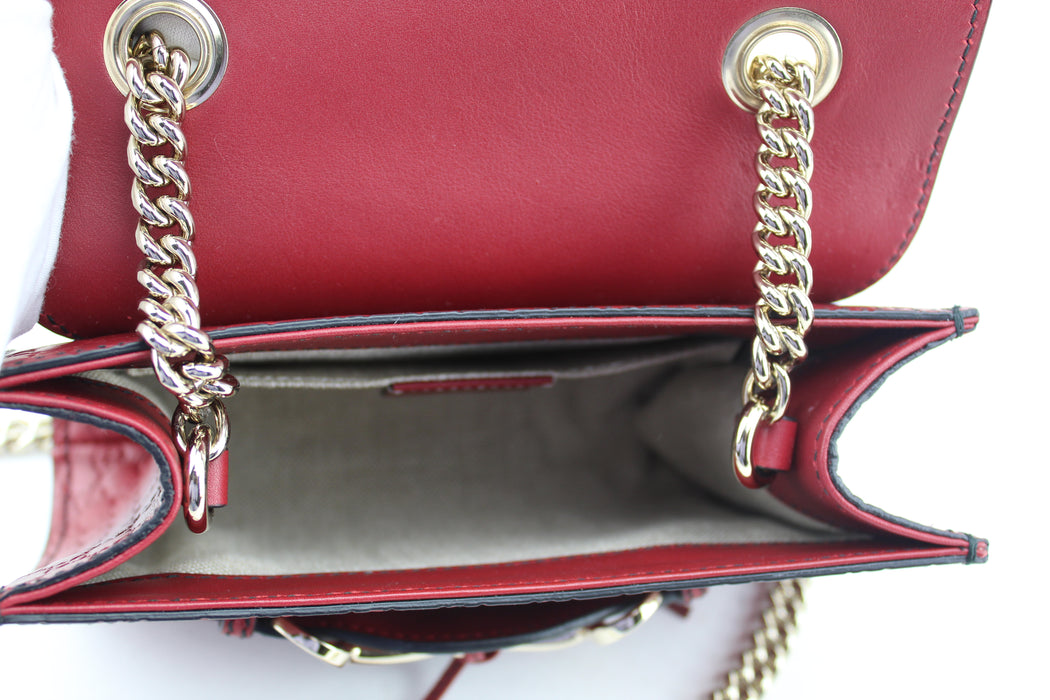 Gucci Emily Guccissima Chain Shoulder Bag