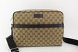 GUCCI GG CANVAS CROSS BODY LARGE MESSENGER BAG