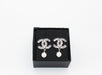 Chanel Silver and Pearl Earrings