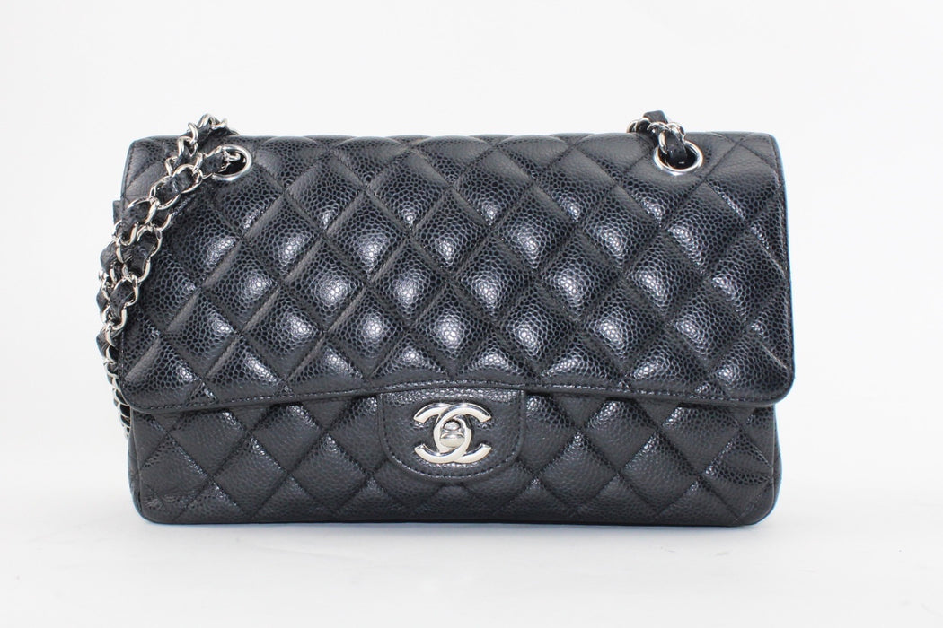 Chanel Classic Small Double Flap Caviar Quilted Bag