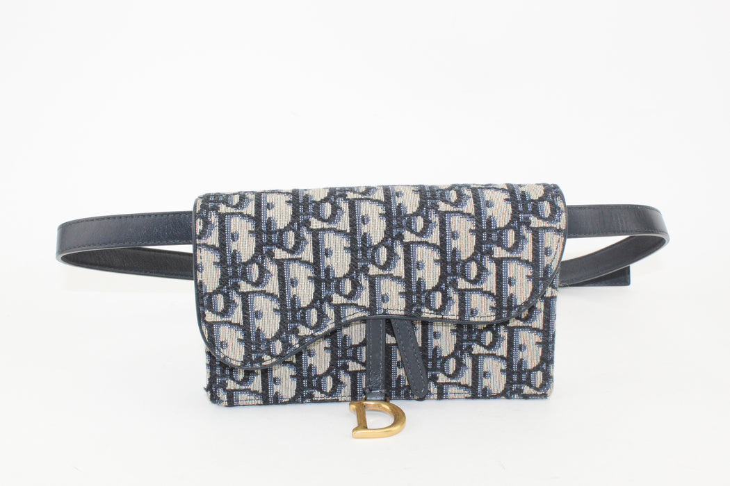 Dior Oblique Saddle Belt Bag