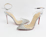 CHRISTIAN LOUBOUTIN SPIKOO 100MM  PVC SIZE 39 - LuxurySnob