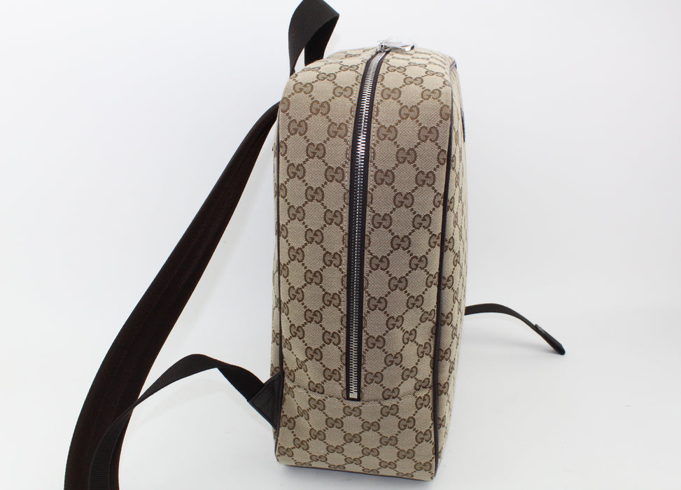 Gucci GG Brown Backpack