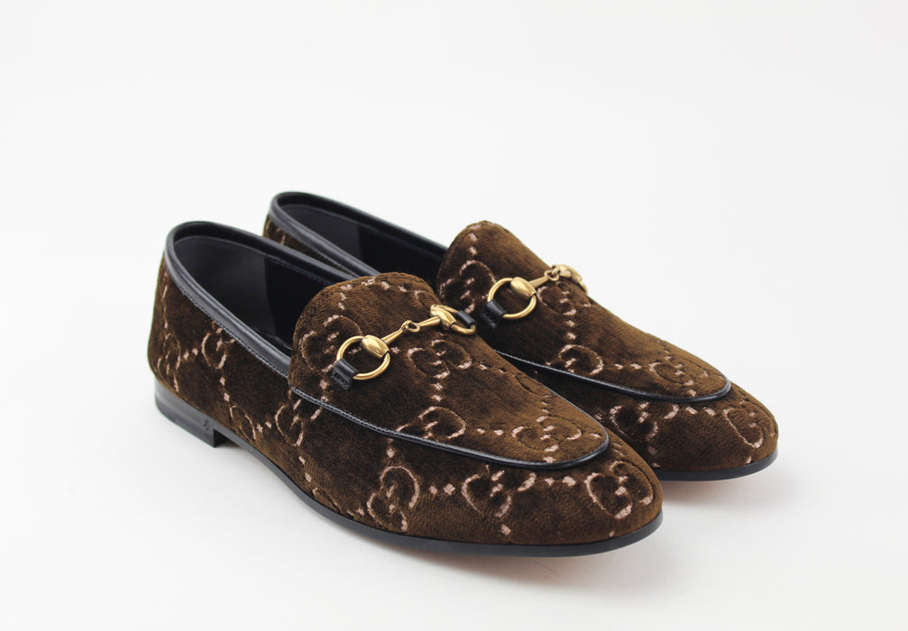 Gucci Jordaan GG Velvet loafers