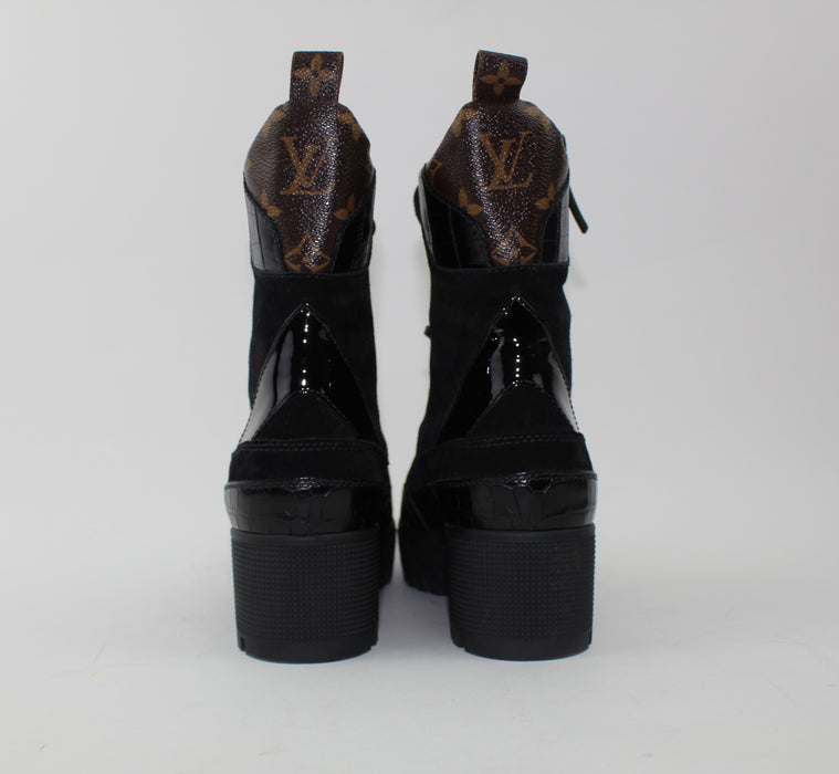 LOUIS VUITTON LAUREATE PLATFORM DESERT BOOT - LuxurySnob