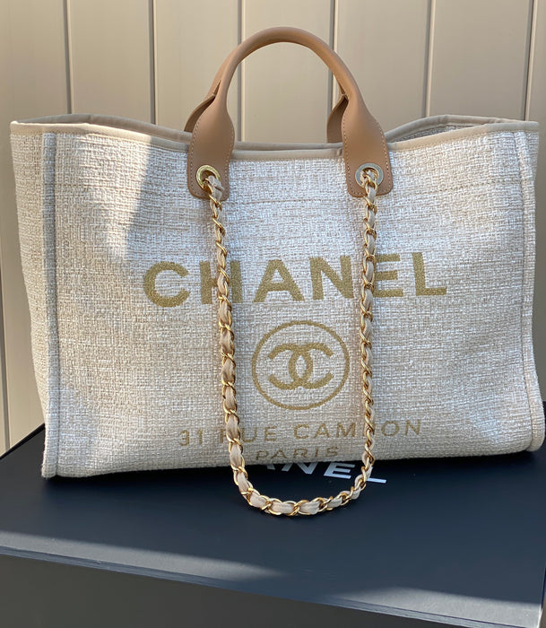 CHANEL DEAUVILLE TOTE OR ONTHEGO TOTE RAFFLE