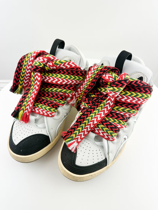 Lanvin Leather Curb Sneaker