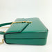 Gucci Sylvie 1969 Green Patent Leather Handle bag