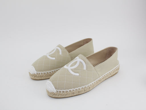 CHANEL ESPADRILLES SIZE 38 