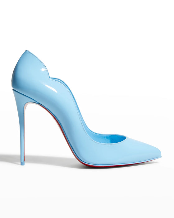 Christian Louboutin Hot Chick Patent Leather Pumps in Light Blue LSC INC