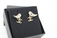 Chanel Gold and pearl Earrings