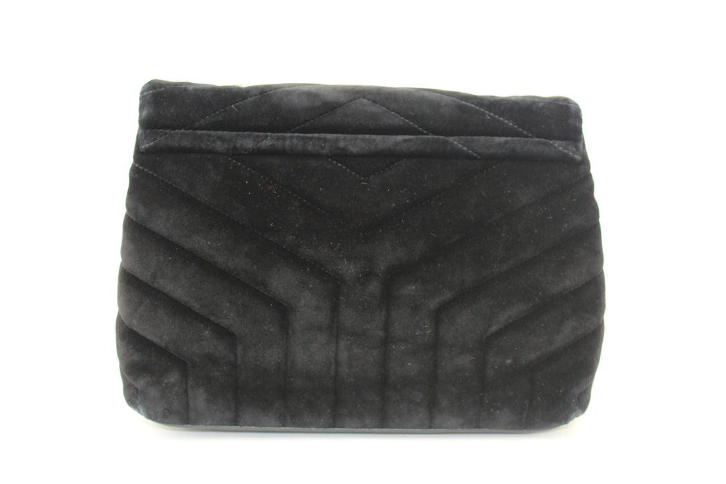 Saint Laurent Small Velvet Loulou