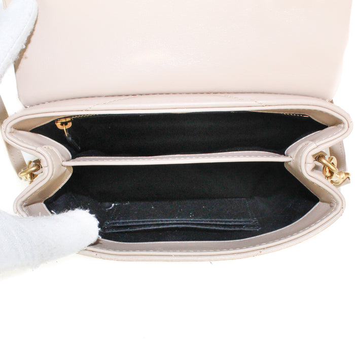 Saint Laurent Loulou Toy Bag in Nude