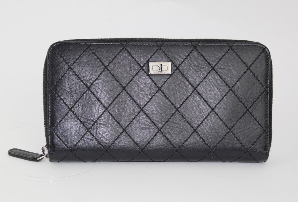 CHANEL 2.55 REISSUE ZIP AROUND WALLET - LuxurySnob