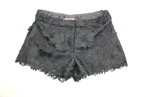 MILLY 3D FLORAL LACE SHORTS SIZE 4