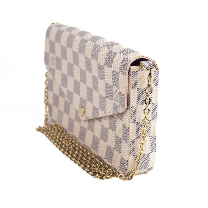 Louis Vuitton Fèlicie Pochette Damier Azur