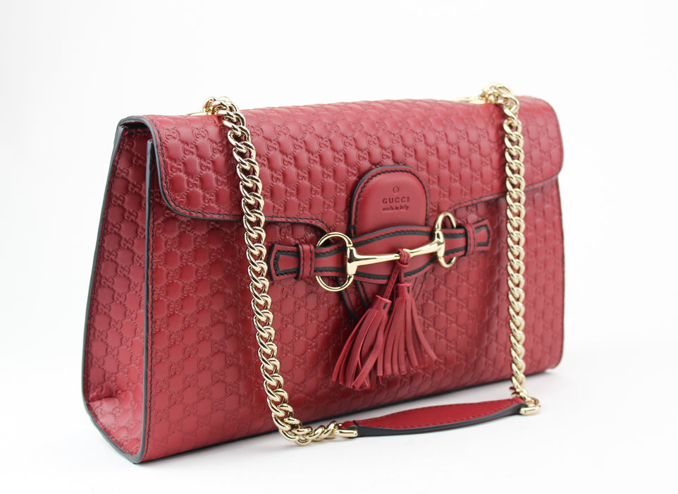 Gucci Emily Medium Guccissima Shoulder Bag