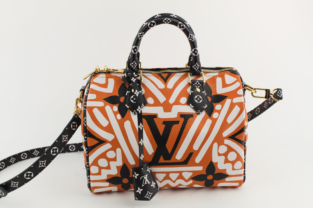 LOUIS VUITTON CRAFTY SPEEDY BANDOULIÈRE 25