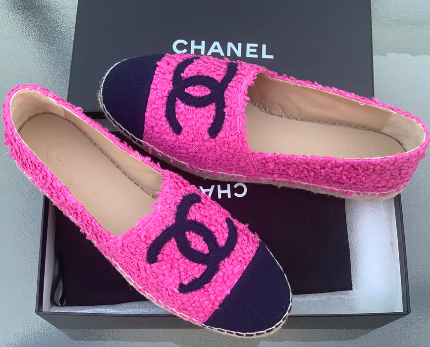 Chanel Tweed Espadrilles