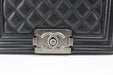 CHANEL SMALL CAVIAR BOY BAG BLACK