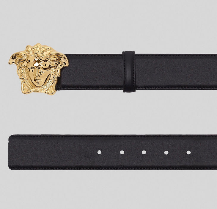 VERSACE PALAZZO BELT WITH MEDUSA BUCKLE
