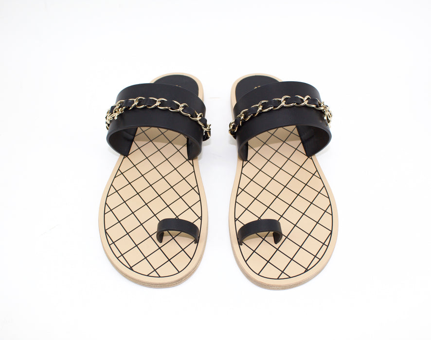 CHANEL THONG SANDALS