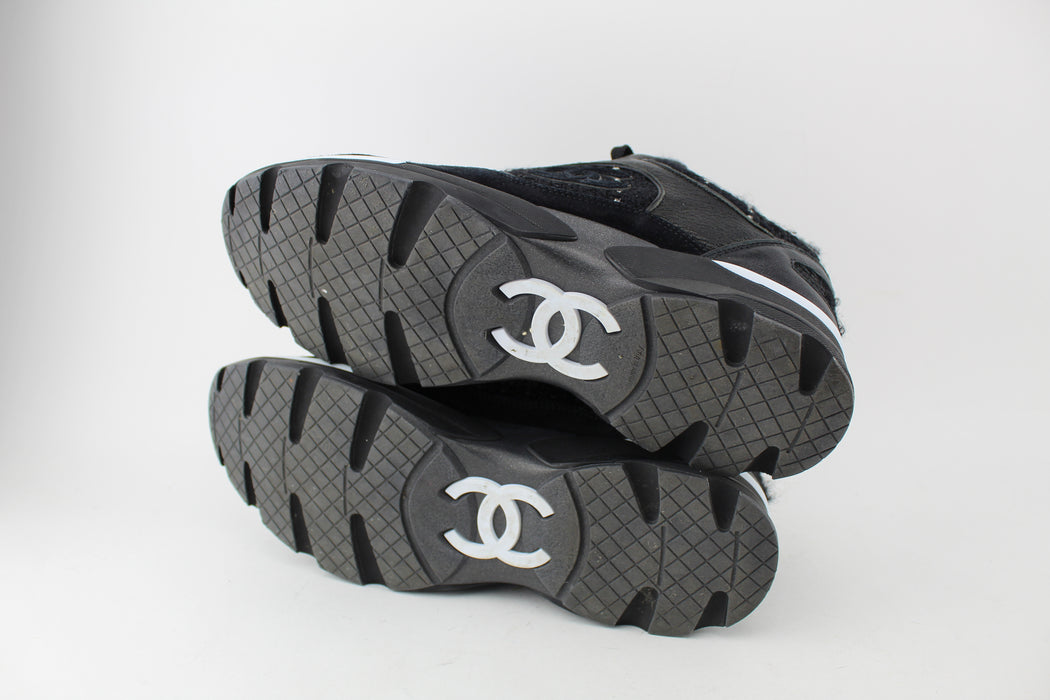 Chanel cross trainer sneakers