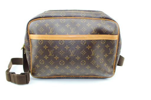 LOUIS VUITTON  MONOGRAM REPORTER GM CROSSBODY BAG