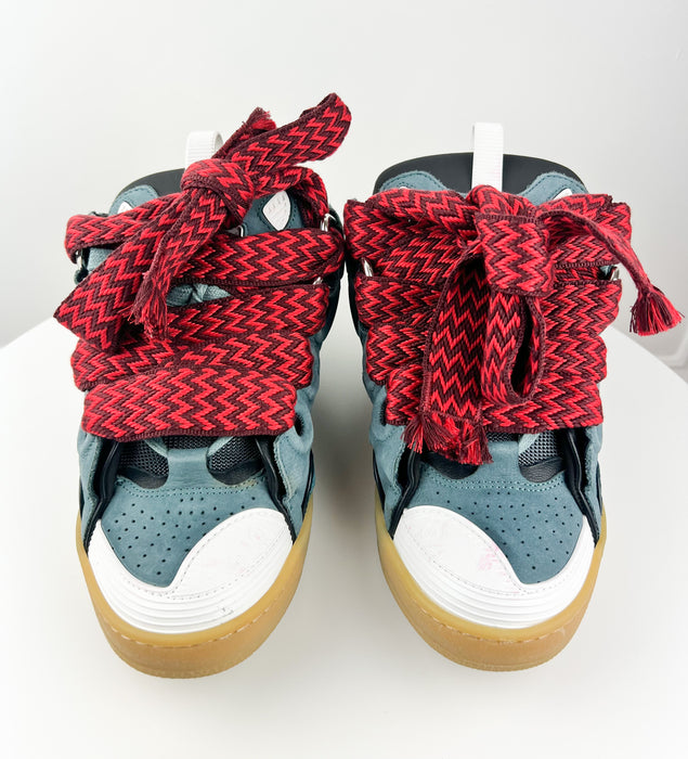 Lanvin Leather Curb Sneaker