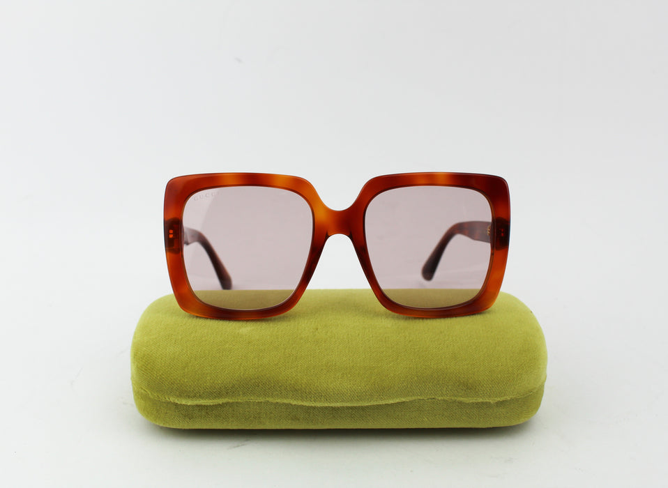 GUCCI  HAVANA SUNGLASSES