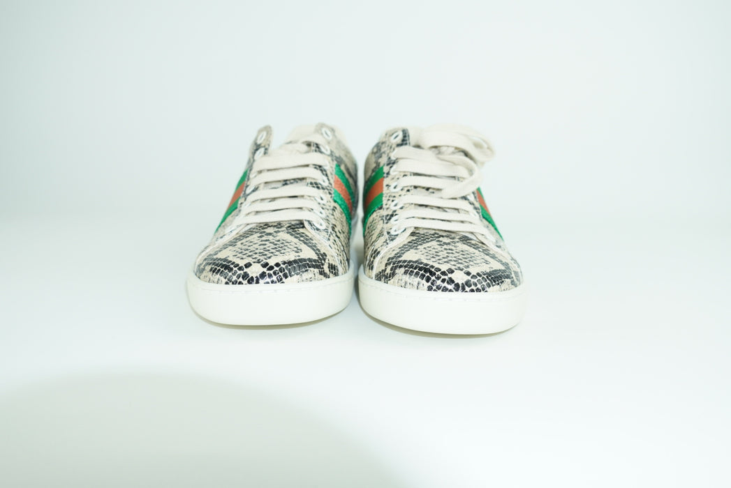 Gucci Python Print Sneakers