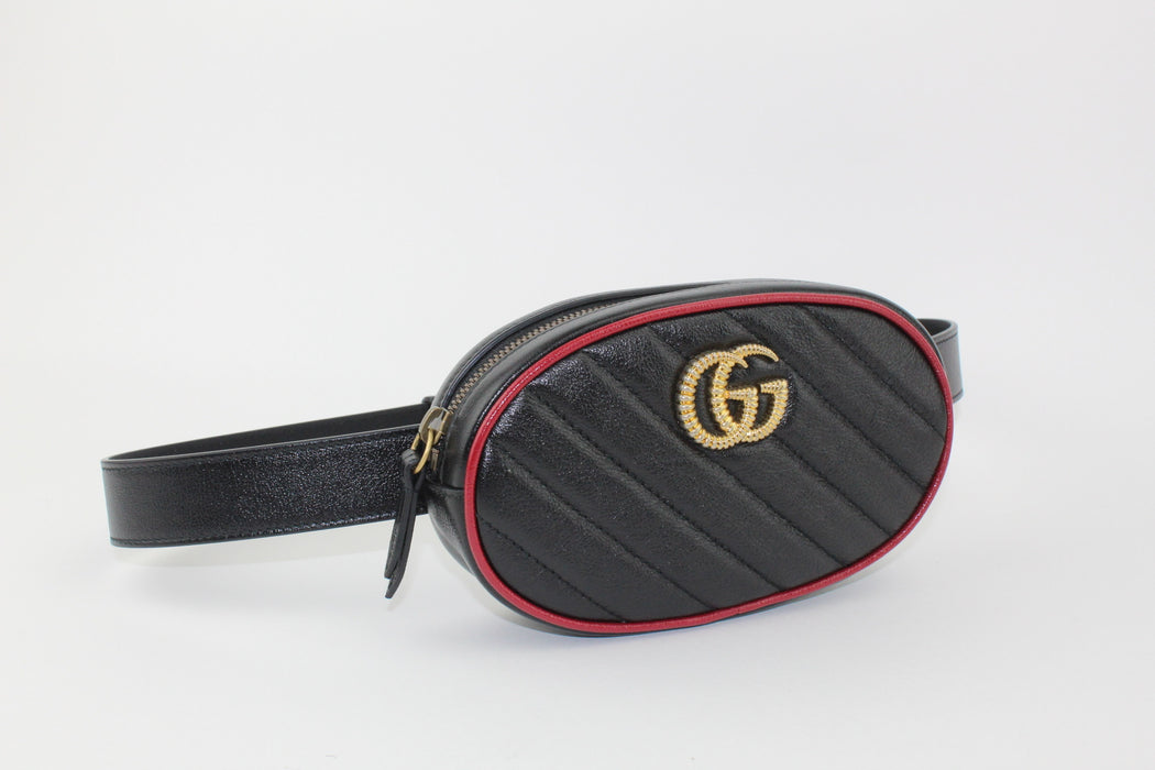 GUCCI GG MARMONT MATELASSE BELT BAG