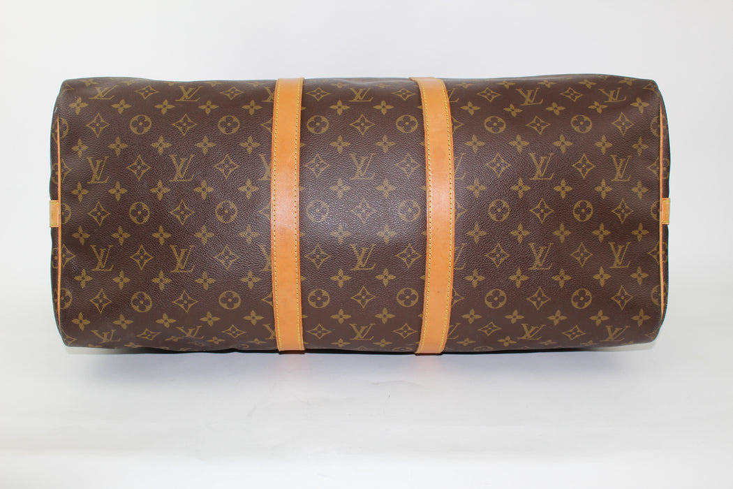 LOUIS VUITTON  KEEPALL BANDOULIÈRE 55 - LuxurySnob