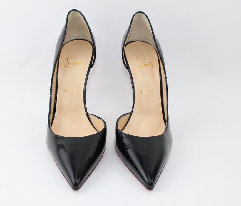 CHRISTIAN LOUBOUTIN IRIZA 100mm SIZE 40.5 - LuxurySnob