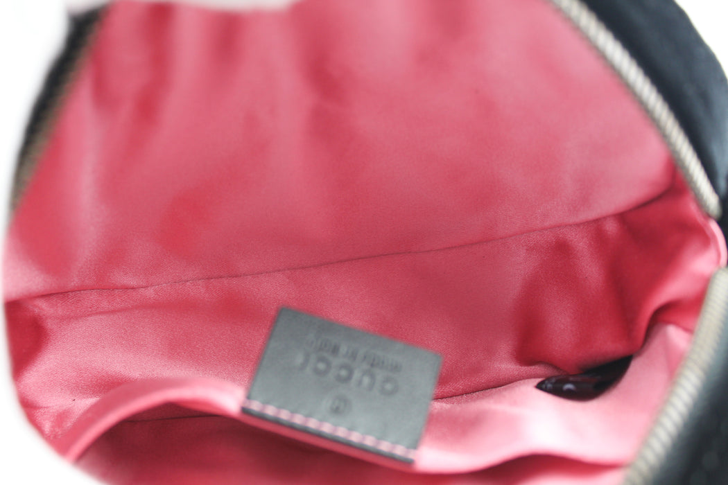 Gucci Small Matelasse Crystal Star Velvet belt bag