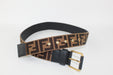 Fendi Ff Black and brown  Belt