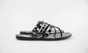 VALENTINO GARAVANI  ROCKSTUD JELLY SANDALS SIZE 37