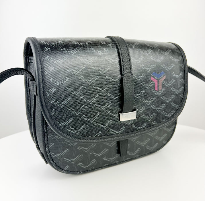 Goyard Limited Edition Belvédère PM Jet Blacks