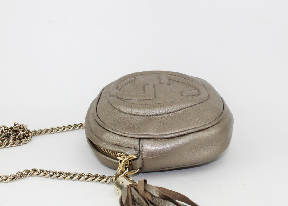 Gucci Soho Round Disco Leather bag LSC INC