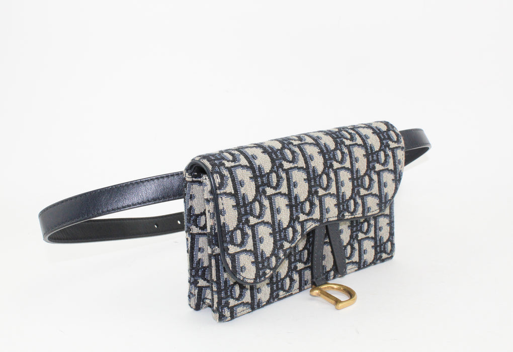 Dior Oblique Saddle Belt Bag