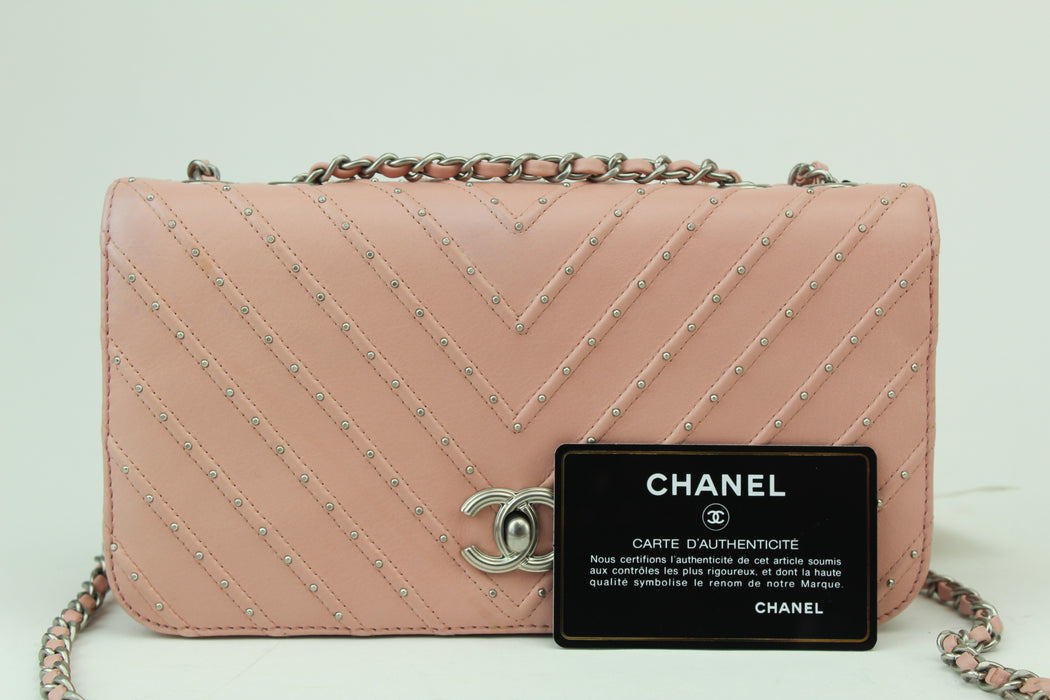 Chanel Embellished Pink bag