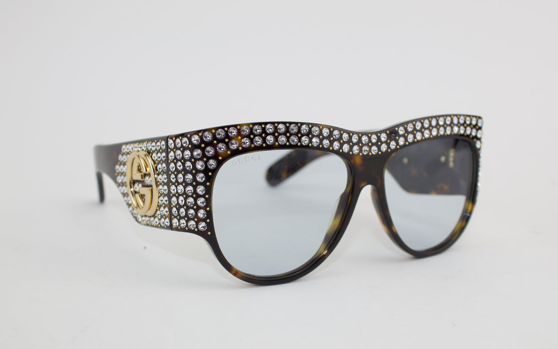 GUCCI OVERSIZE HOLYWOOD FOREVER SUNGLASSES