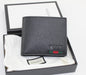 GUCCI LEATHER BIFOLD WALLET WITH WEB