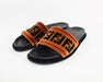 FENDI FF MOTIF BAND SLIDES SIZE 39