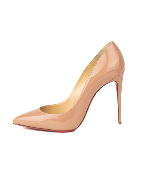 Christian Louboutin So Kate 120 Patent nude