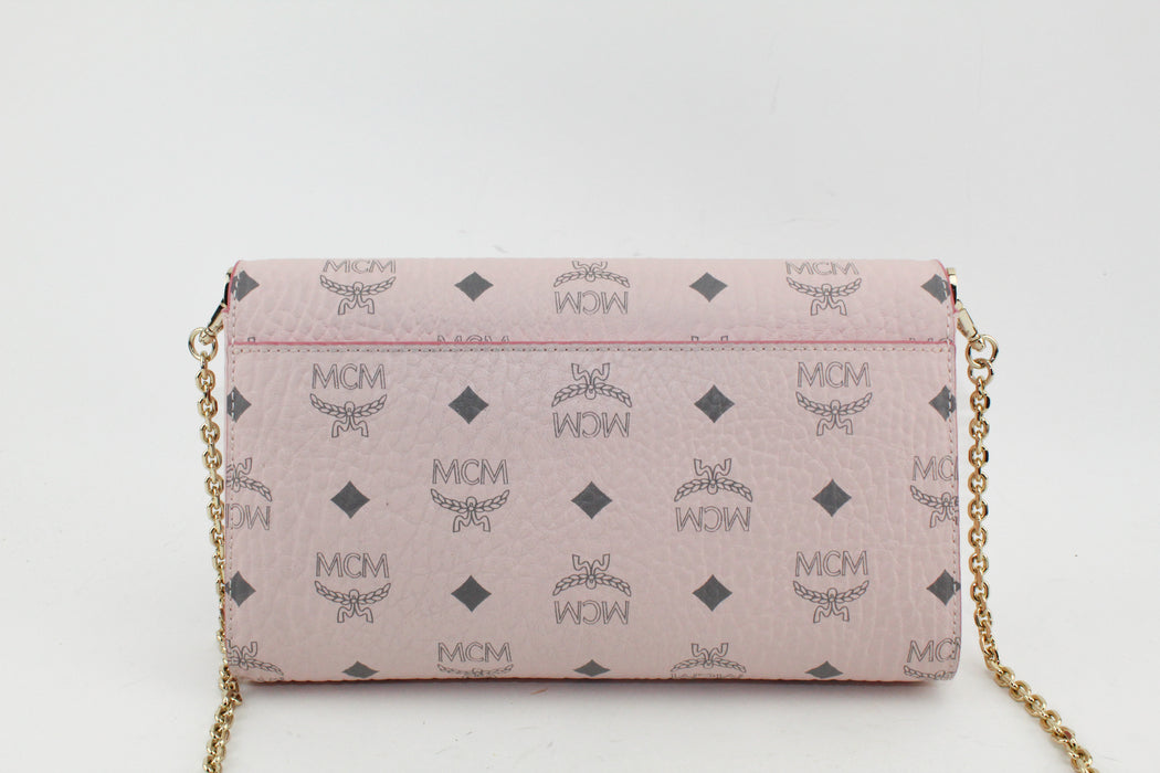 Mcm Millie Crossbody Visetos Powder Pink