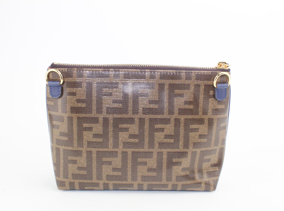 Fendi Mania Logo Zip Pouch